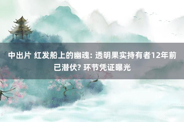中出片 红发船上的幽魂: 透明果实持有者12年前已潜伏? 环节凭证曝光