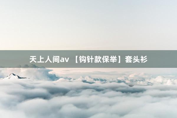 天上人间av 【钩针款保举】套头衫